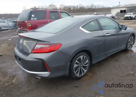 2016 Honda Accord Ex-L from USA, damaged, VIN 1HGCT1B87GA009748